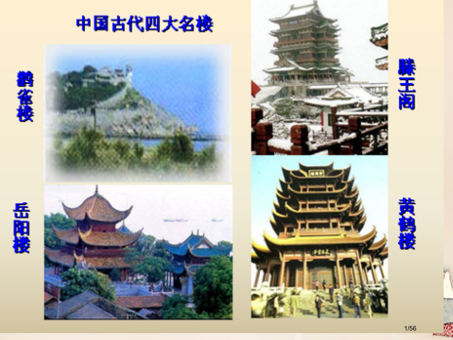 庐江县罗河镇初级七年级语文下册第一单元阅读欣赏-登岳阳楼省公开课一等奖新名师优质课获奖PPT课件.pptx_第1页