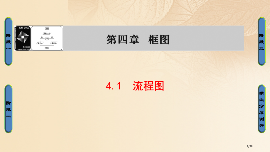 高中数学第四章框图4.1流程图省公开课一等奖新名师优质课获奖PPT课件.pptx_第1页