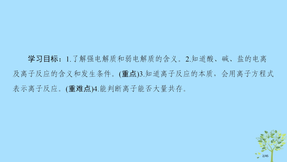 高中化学专题2从海水中获得的化学物质第2单元钠镁及其化合物第三课时离子反应省公开课一等奖新名师优质课.pptx_第2页