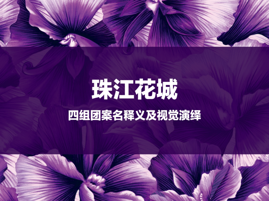 珠江花城四组团案释义及视觉演绎报告(47页).ppt_第1页