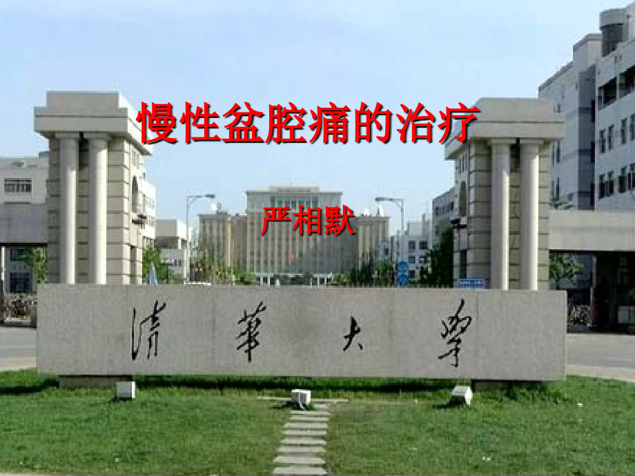 慢性盆腔痛的治疗.ppt_第1页