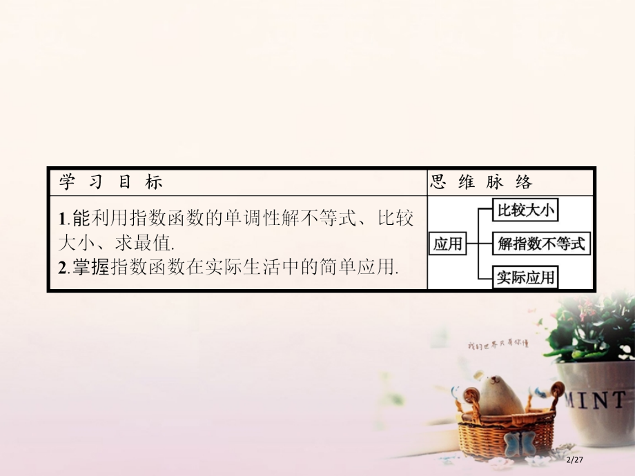 高中数学第二章基本初等函数Ⅰ2.1指数函数习题课省公开课一等奖新名师优质课获奖PPT课件.pptx_第2页