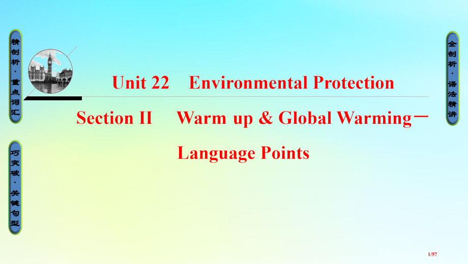 高中英语-Unit-22-Environmental-Protection-Section-Ⅱ-Wa.pptx_第1页