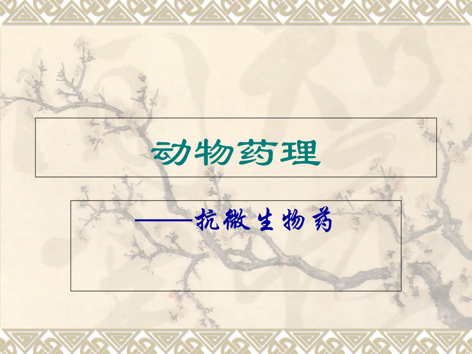 磺胺药与抗菌增效剂.ppt_第1页