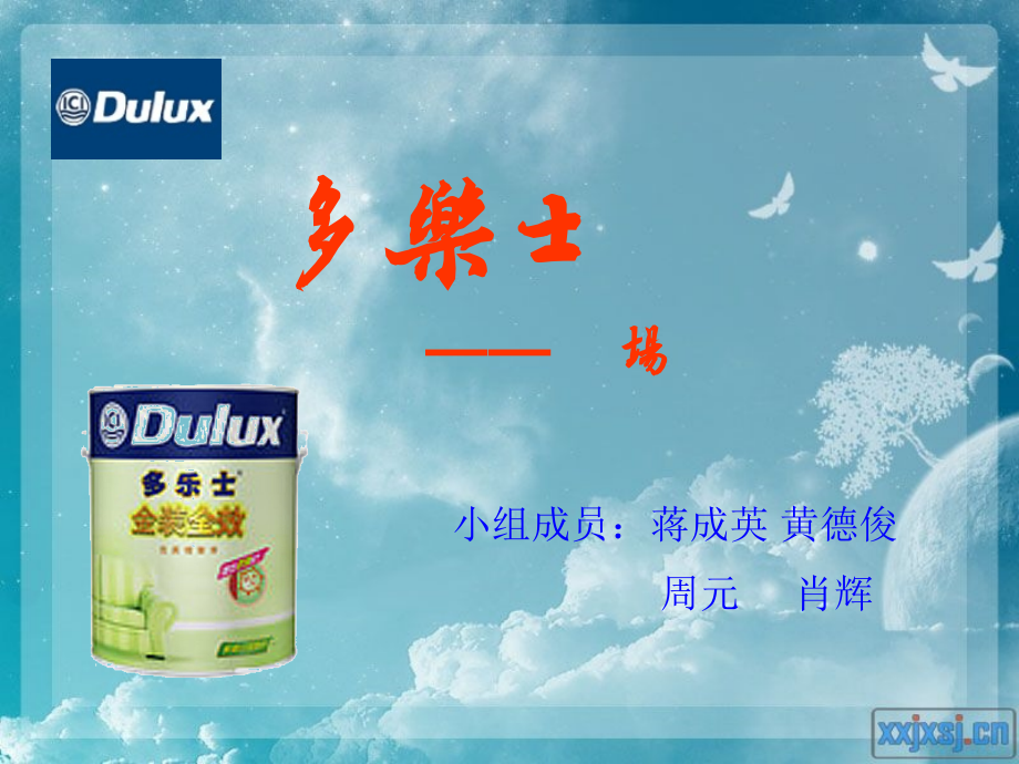 多乐士——市场策划报告.ppt_第1页