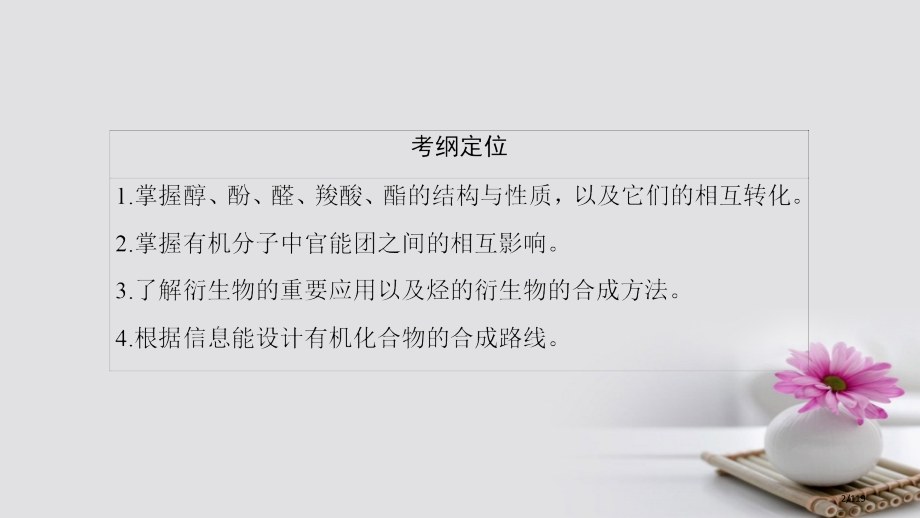 高三化学一轮复习第3单元烃的含氧衍生物省公开课一等奖新名师优质课获奖PPT课件.pptx_第2页