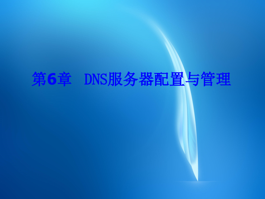 计算机网络操作系统(第二版)--第6章-DNS.ppt_第1页