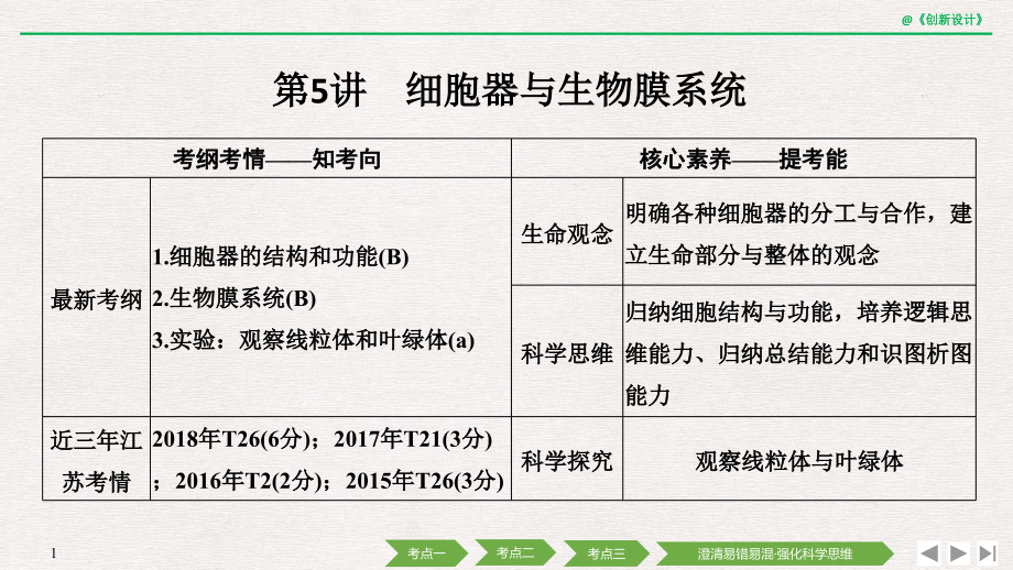第5讲--细胞器与生物膜系统.pptx_第1页