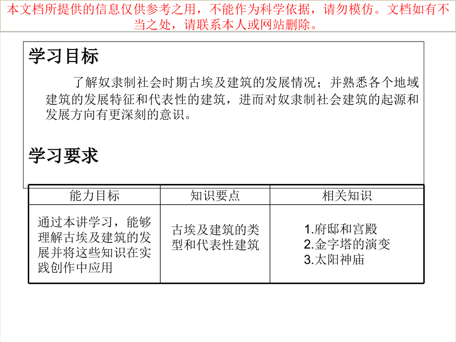 古埃和建筑专业知识讲座.ppt_第1页