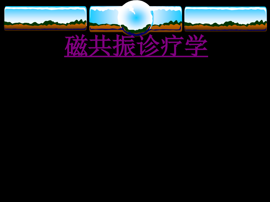 医学磁共振诊疗学.ppt_第1页