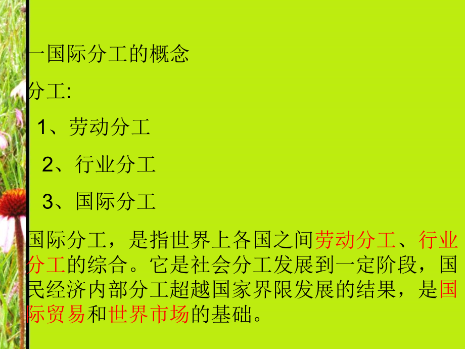 国际分工概念和特点专业知识讲座.ppt_第2页
