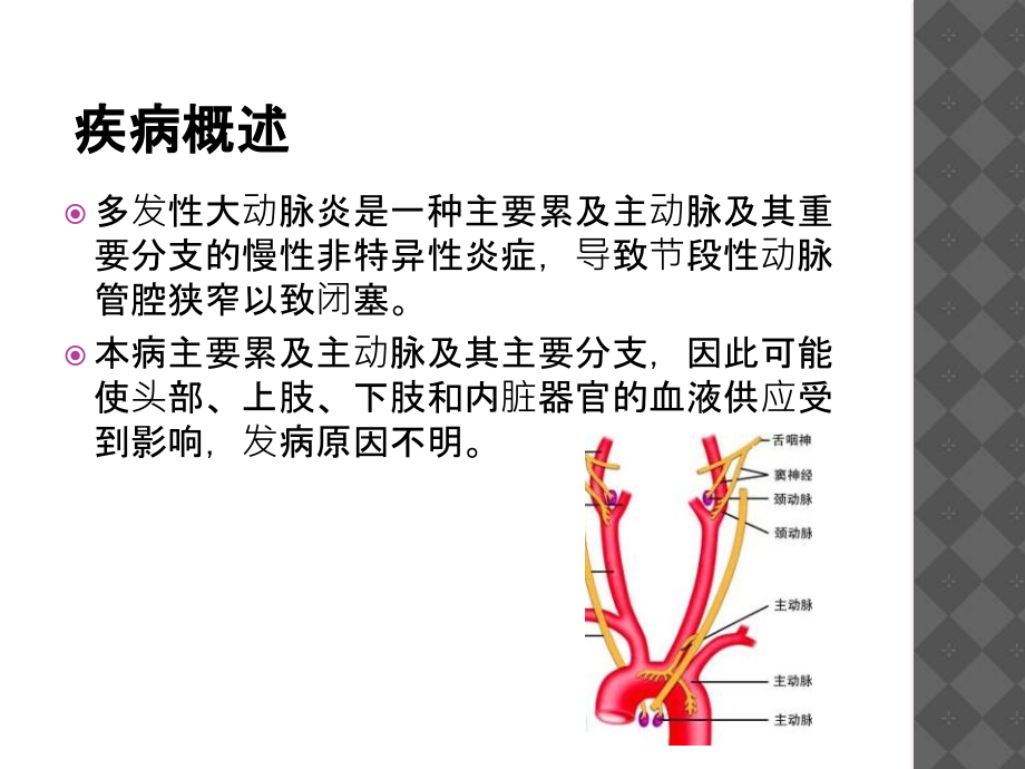 医学多发性大动脉炎专题.ppt_第2页