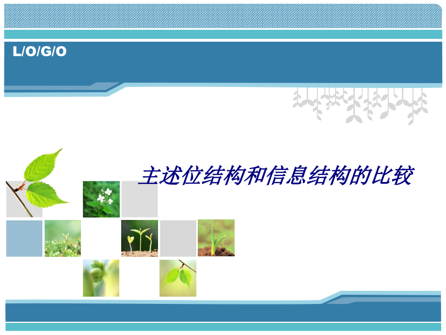 主述位结构和信息结构的比较.ppt_第1页