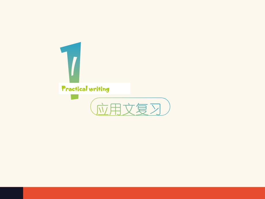 2018高考复习之英语应用文写作practicalwriting.ppt_第1页