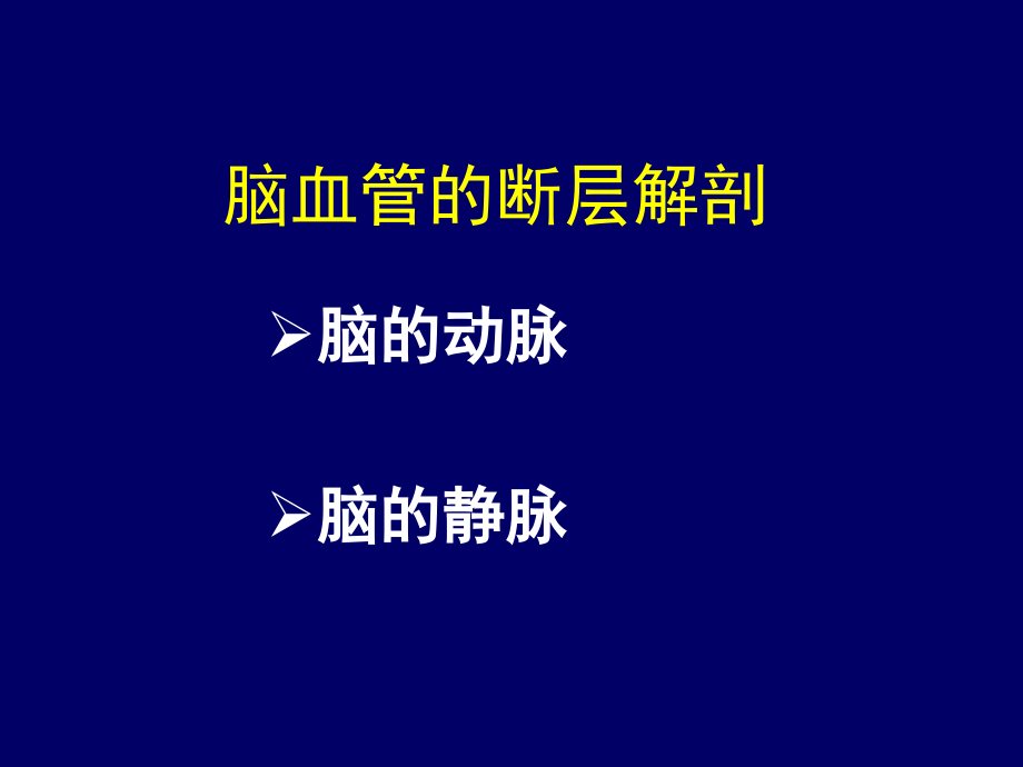 医学大脑前中后动脉血管分布图.ppt_第2页