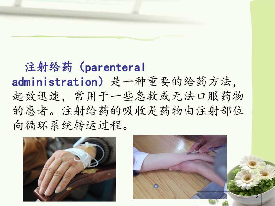 医学注射给药药物的吸收专题.ppt_第2页