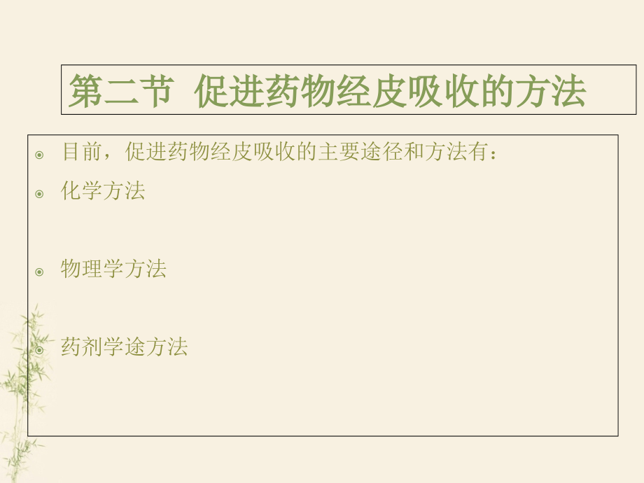 促进药物经皮吸收的方法.ppt_第2页