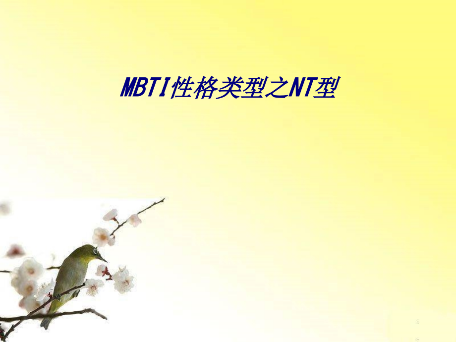 MBTI性格类型之NT型.ppt_第1页