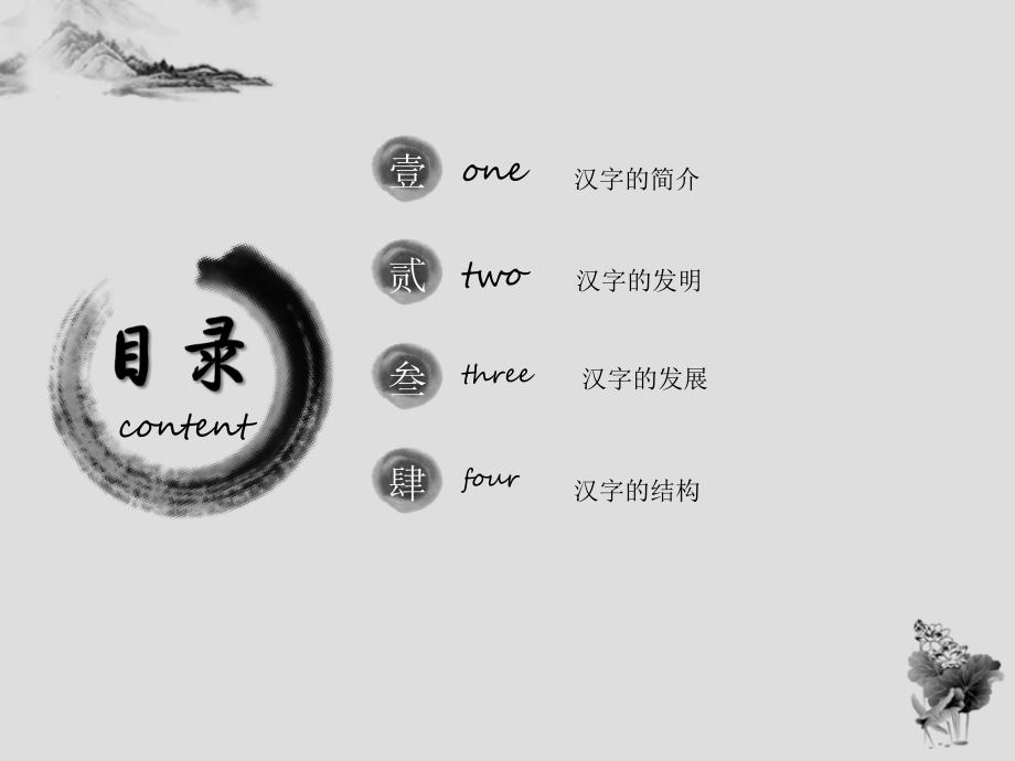 汉字的发展(英文版介绍)Chinese--character.ppt_第2页