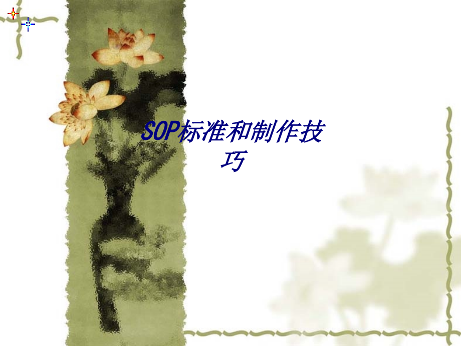SOP标准和制作技巧.ppt_第1页