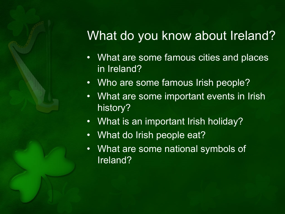 Ireland爱尔兰简介英文版.ppt_第2页