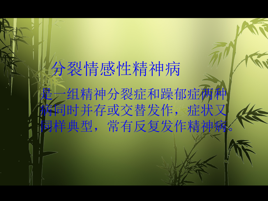 医学课件裂情感性精神病人的护理查房.ppt_第2页