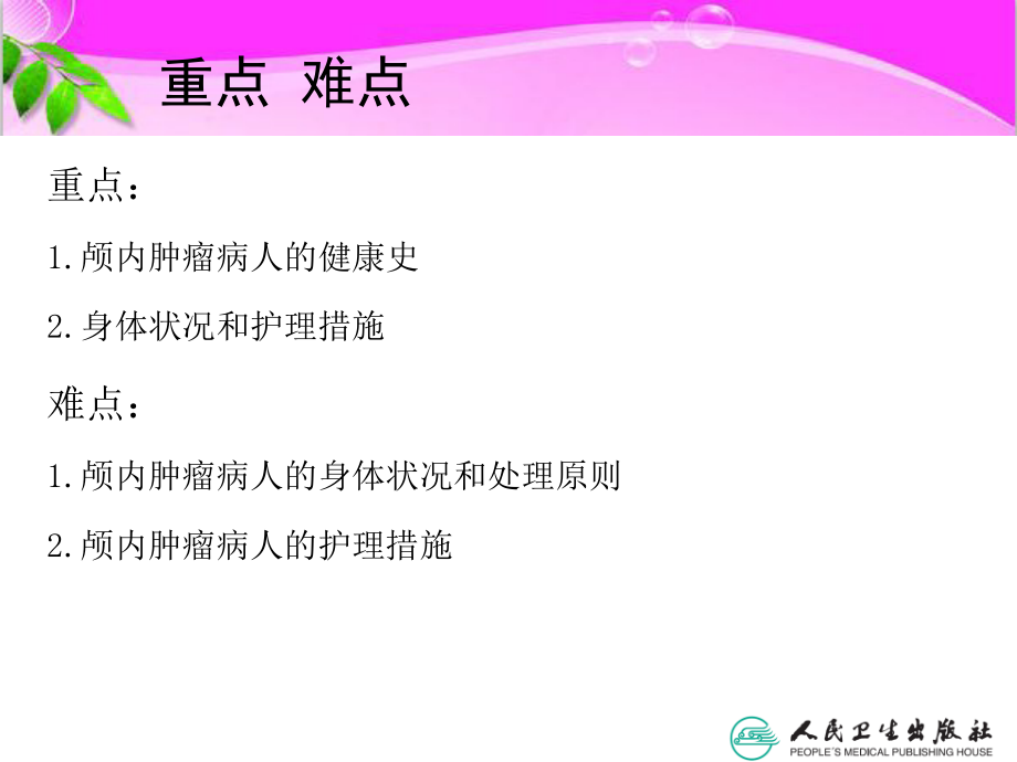 医学课件颅内肿瘤病人的护理.ppt_第1页