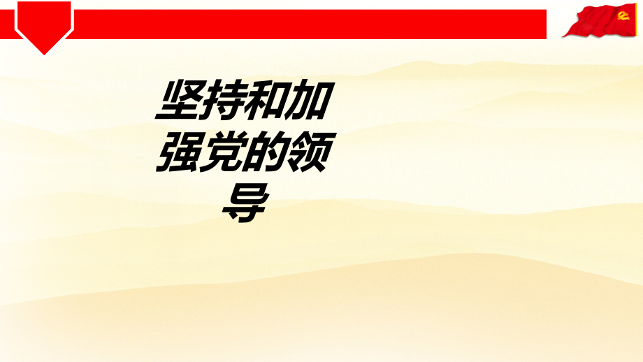 坚持和加强党的领导(2).ppt_第1页