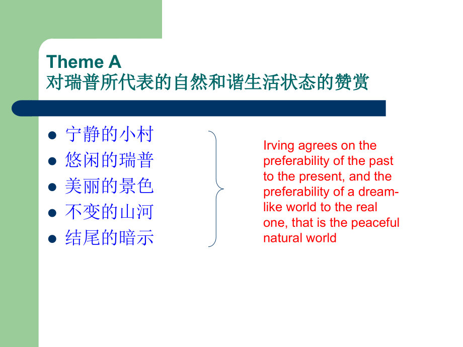 RipVanWinkle主题分析.ppt_第2页