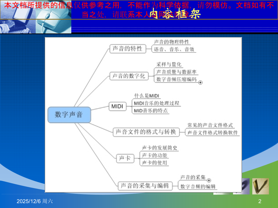 多媒体技术基础单元优质课件专业知识讲座.ppt_第2页