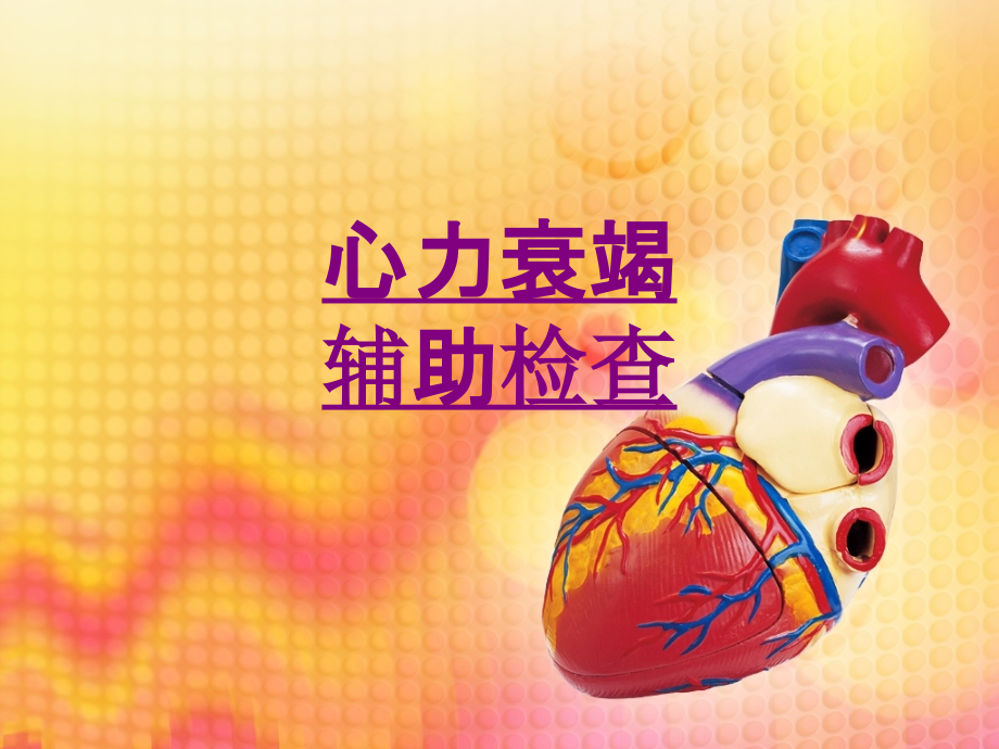 心力衰竭辅助检查-PPT医学课件.ppt_第1页