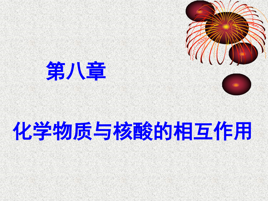 化学生物学-化学物质与核酸的相互作用.ppt_第1页