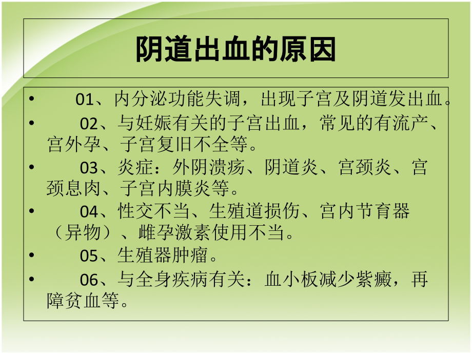 医学课件妇科病常见问题主题讲座.ppt_第2页