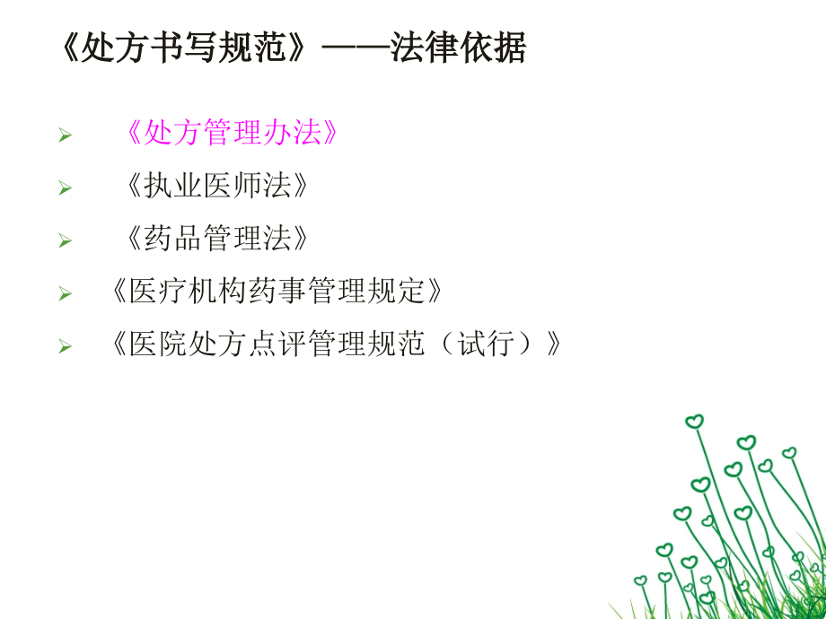 处方书写规范教育课件.ppt_第2页