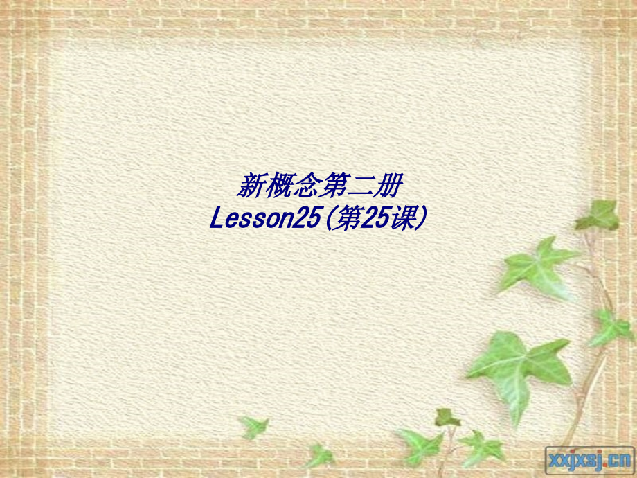 新概念第二册Lesson第课.ppt_第1页