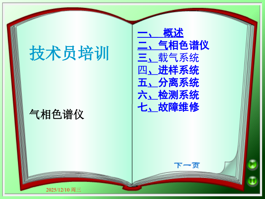 GC气相色谱仪技术培训.ppt_第1页