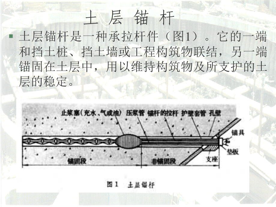 土层锚杆施工技术.ppt_第1页