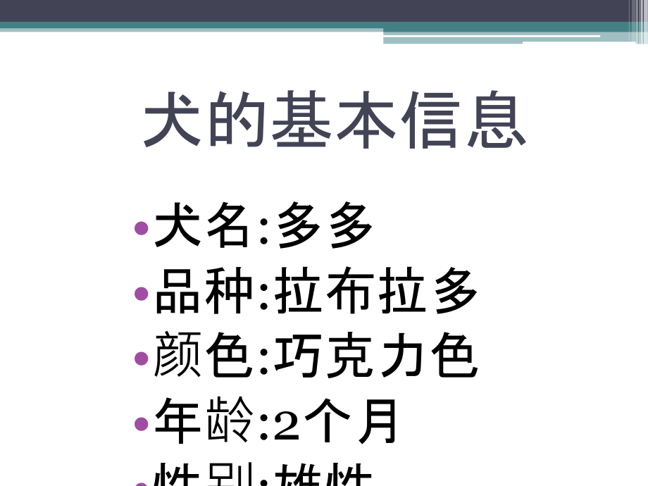 一例犬支气管肺炎病例诊治ppt.ppt_第2页