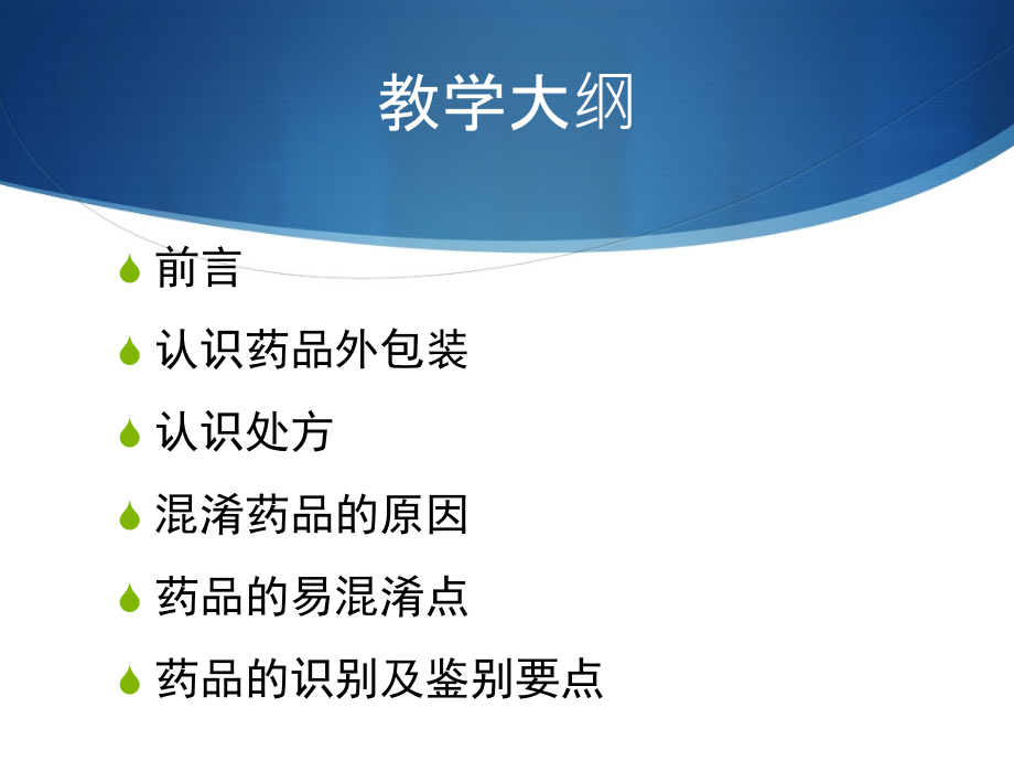 易混淆药品教学.ppt_第1页