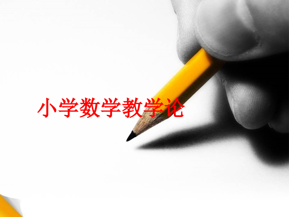 小学数学教学论PPT.ppt_第1页