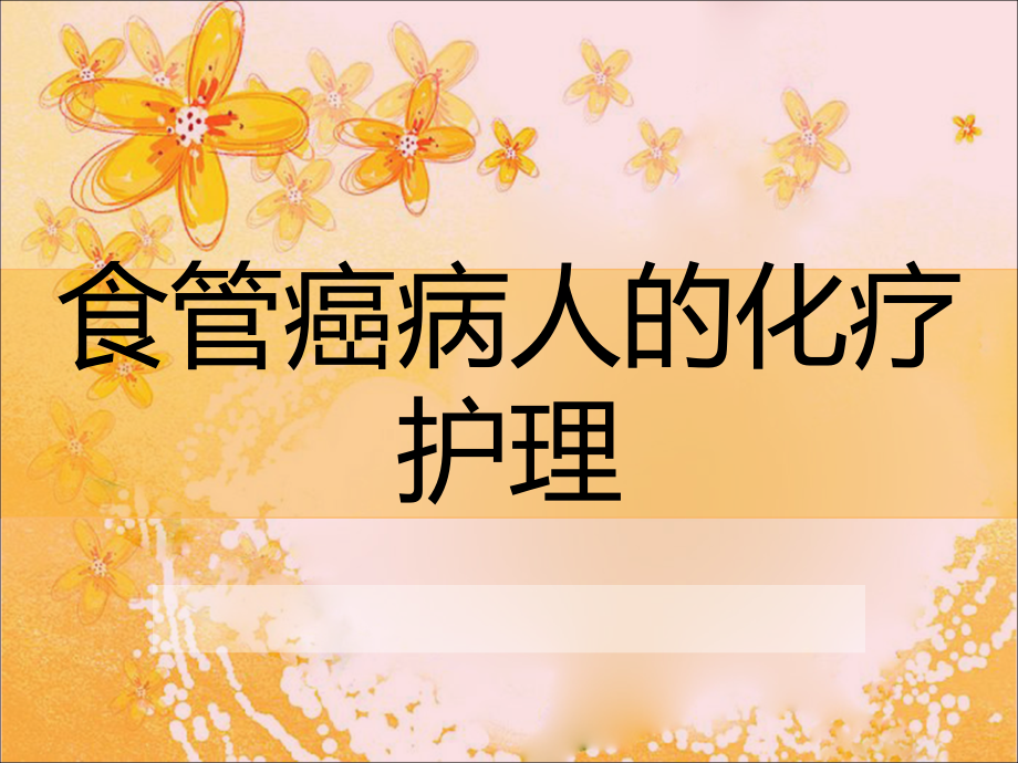 食管癌病人化疗护理.ppt_第1页