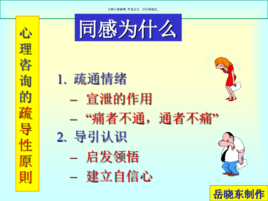 心理咨询同感力及洞察力讲座.ppt_第2页