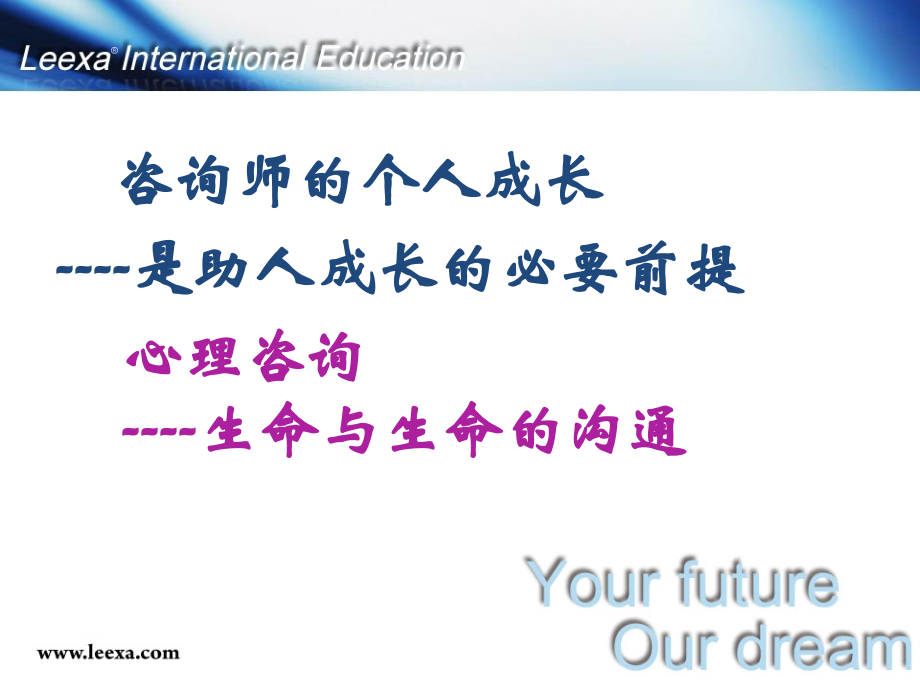 心理咨询国家职业资格培训教程六咨询心理学-PPT.ppt_第2页