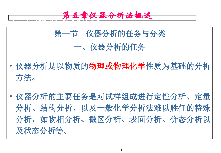 第五章--仪器分析法概述.ppt_第1页
