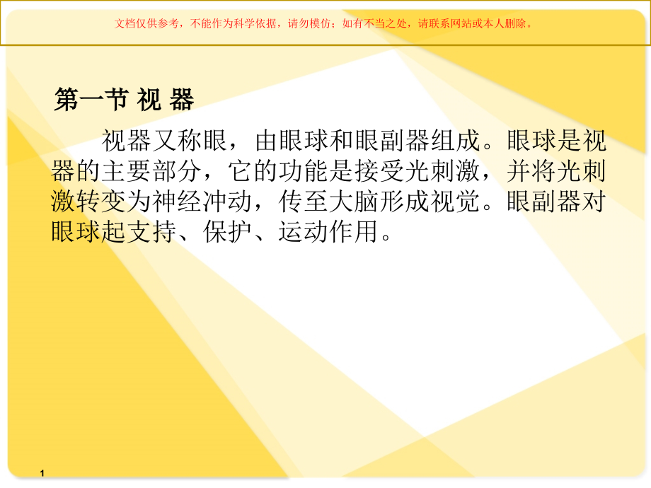 解剖学基础感觉器官课件.ppt_第1页
