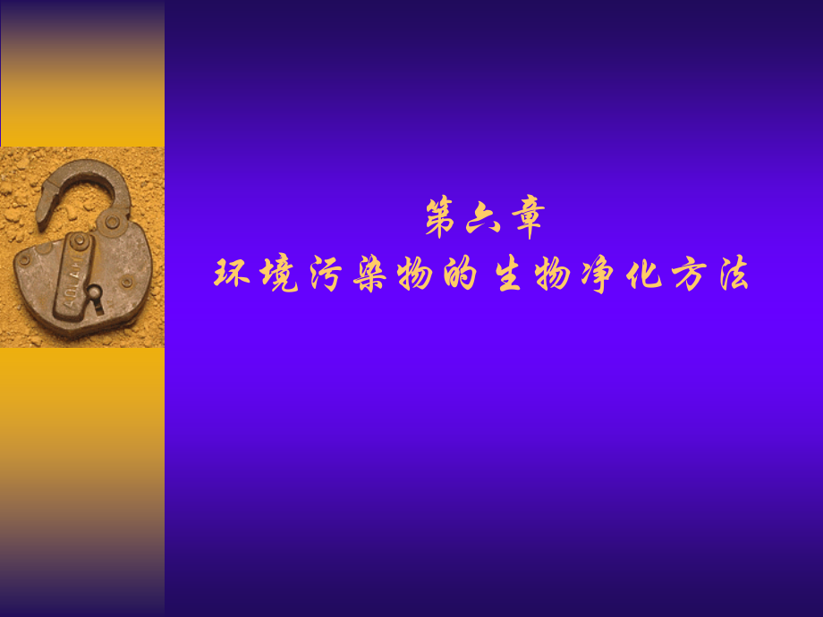第六章-环境污染物的生物净化方法.ppt_第1页