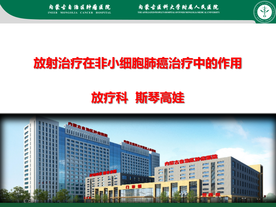 放射治疗在肺癌治疗中的作用-.pptx_第1页