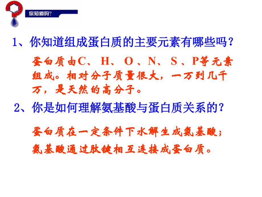 高中生物选修五氨基酸蛋白质.ppt_第1页