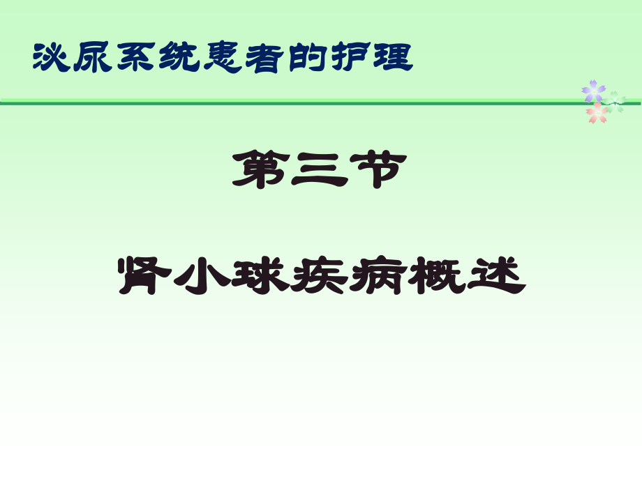 肾小球疾病病人的护理护本-.ppt_第1页