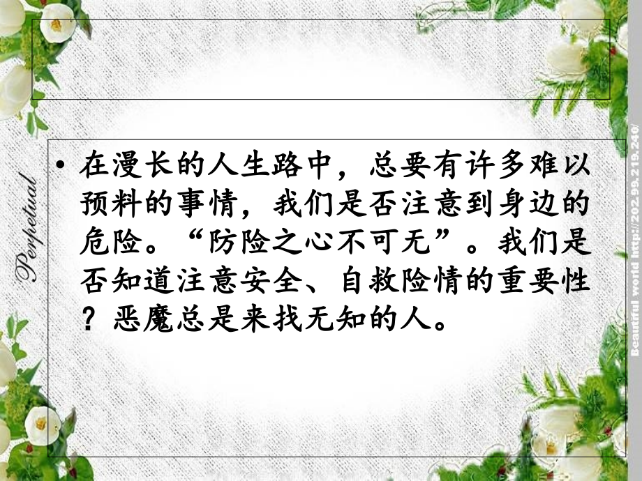 珍爱生命健康成长专题PPT培训课件.ppt_第2页